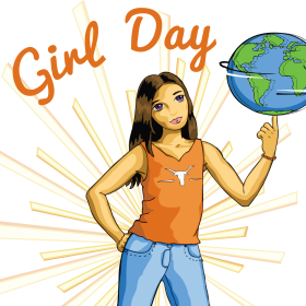 Girl Day at UT Austin Logo